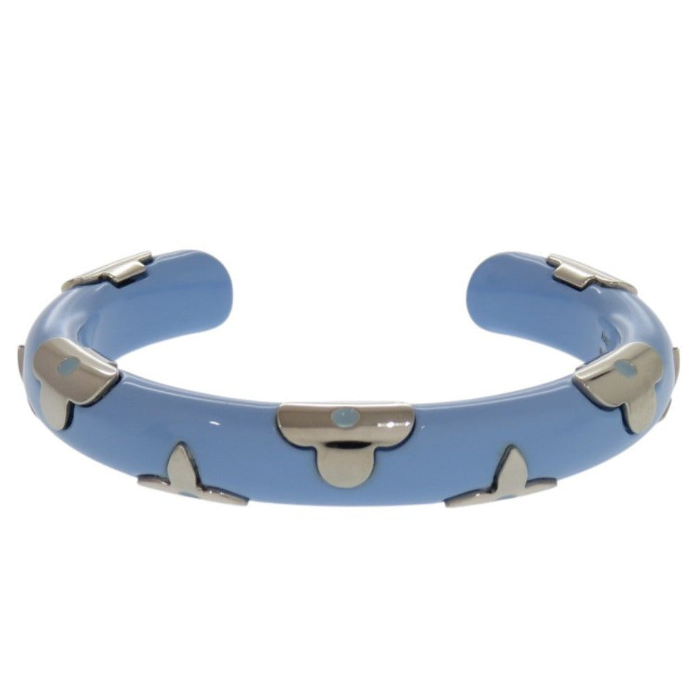 LOUIS VUITTON bracelet M63115 Ceramic, Metal Light blue Monogram Flower Jungkook Daily TGM