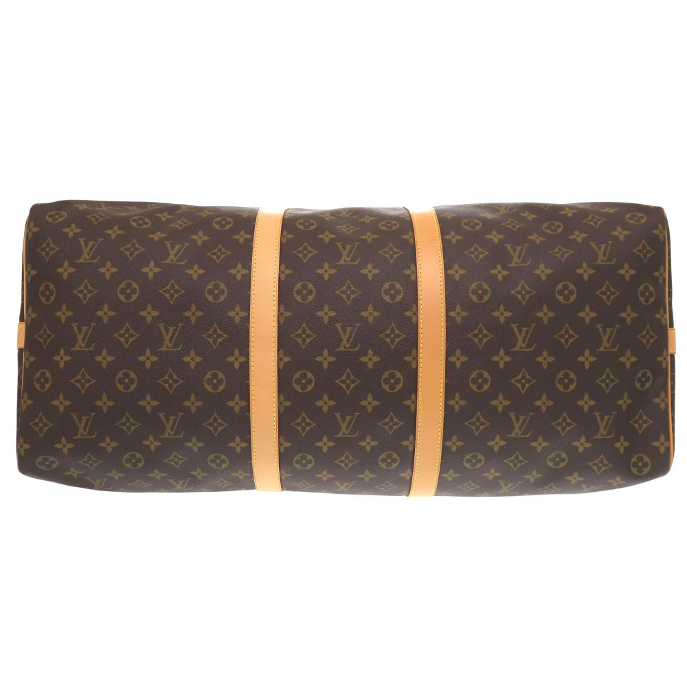 LOUIS VUITTON Boston Duffel bag M41412 Monogram canvas Brown Monogram Keepall bandouliere60