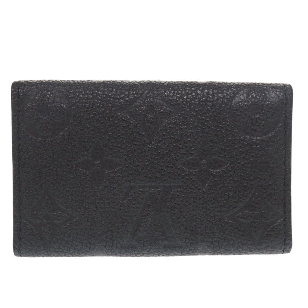 LOUIS VUITTON Key case Key holder M64421 Monogram Ann Platt Noir Monogram Unplant Multicles 6