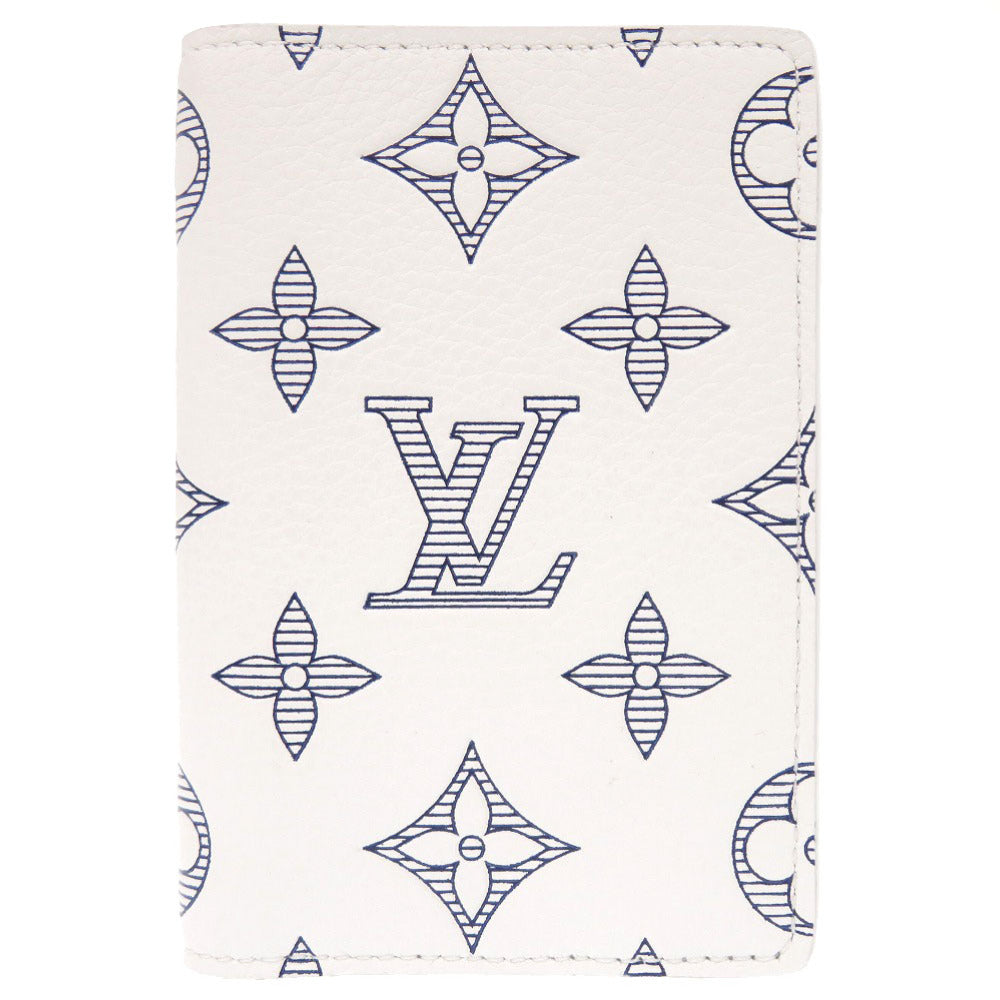 LOUIS VUITTON Card Case M83377 leather Bron Monogram shadow Organizer De Poch