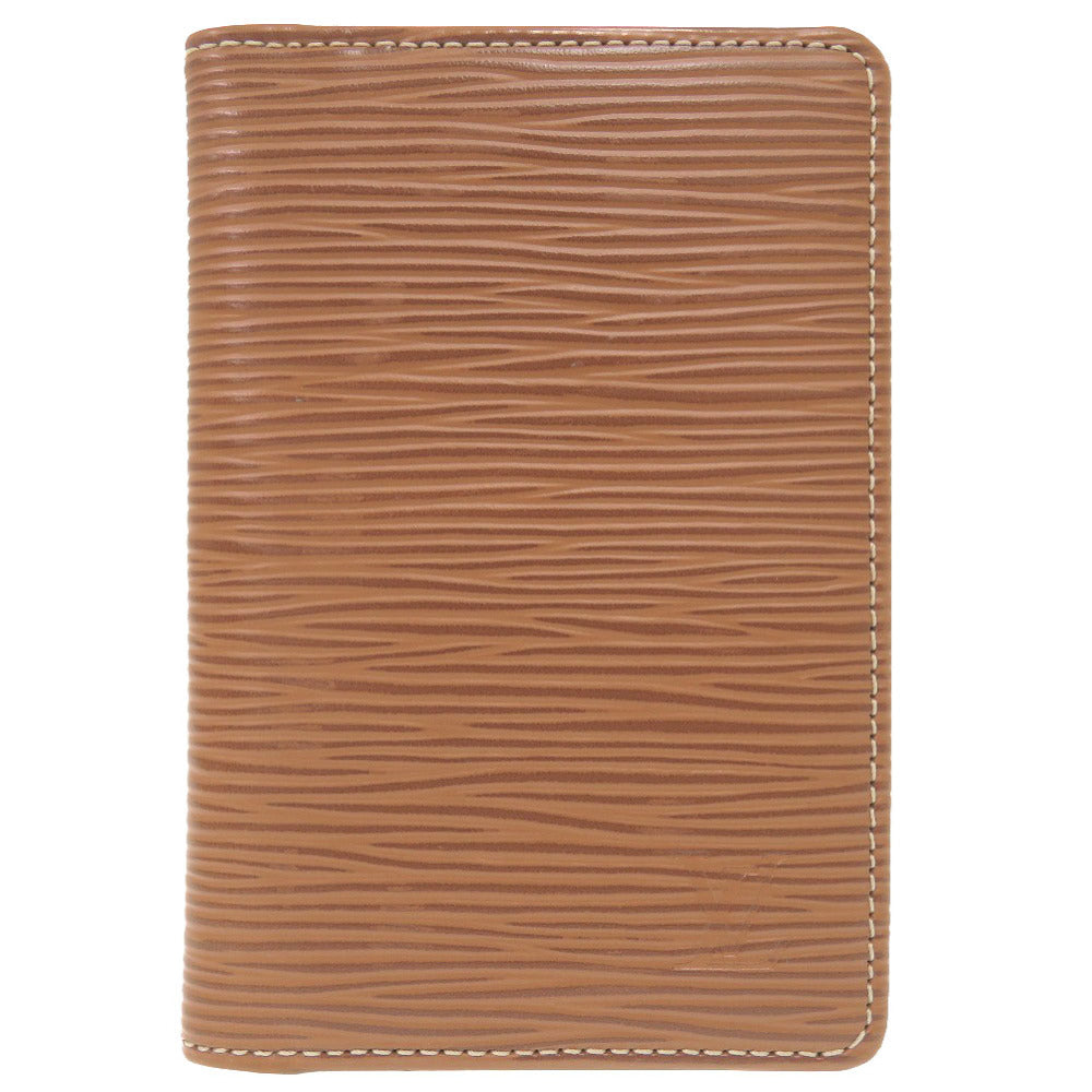 LOUIS VUITTON Card Case M56673 Epi Leather Kenya Brown Epi Organizer Depoch