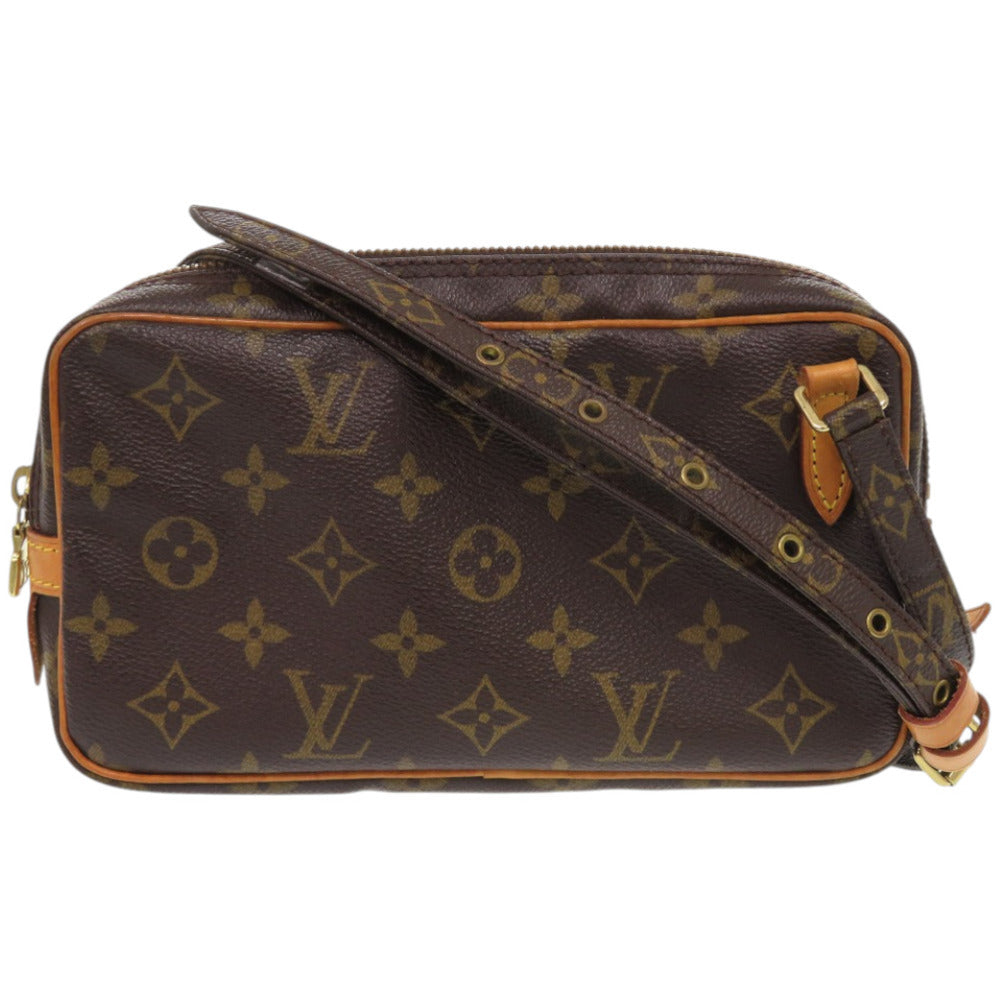 LOUIS VUITTON Shoulder Bag M51828 Monogram canvas Brown Monogram Marley Bandouliere
