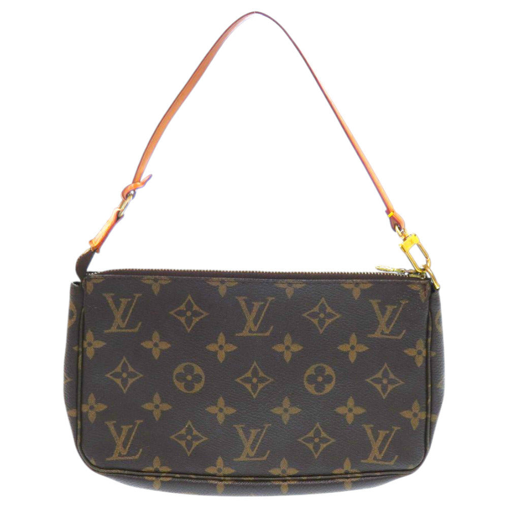 LOUIS VUITTON Pouch M51980 Monogram canvas Brown Monogram Pochette Accessoires