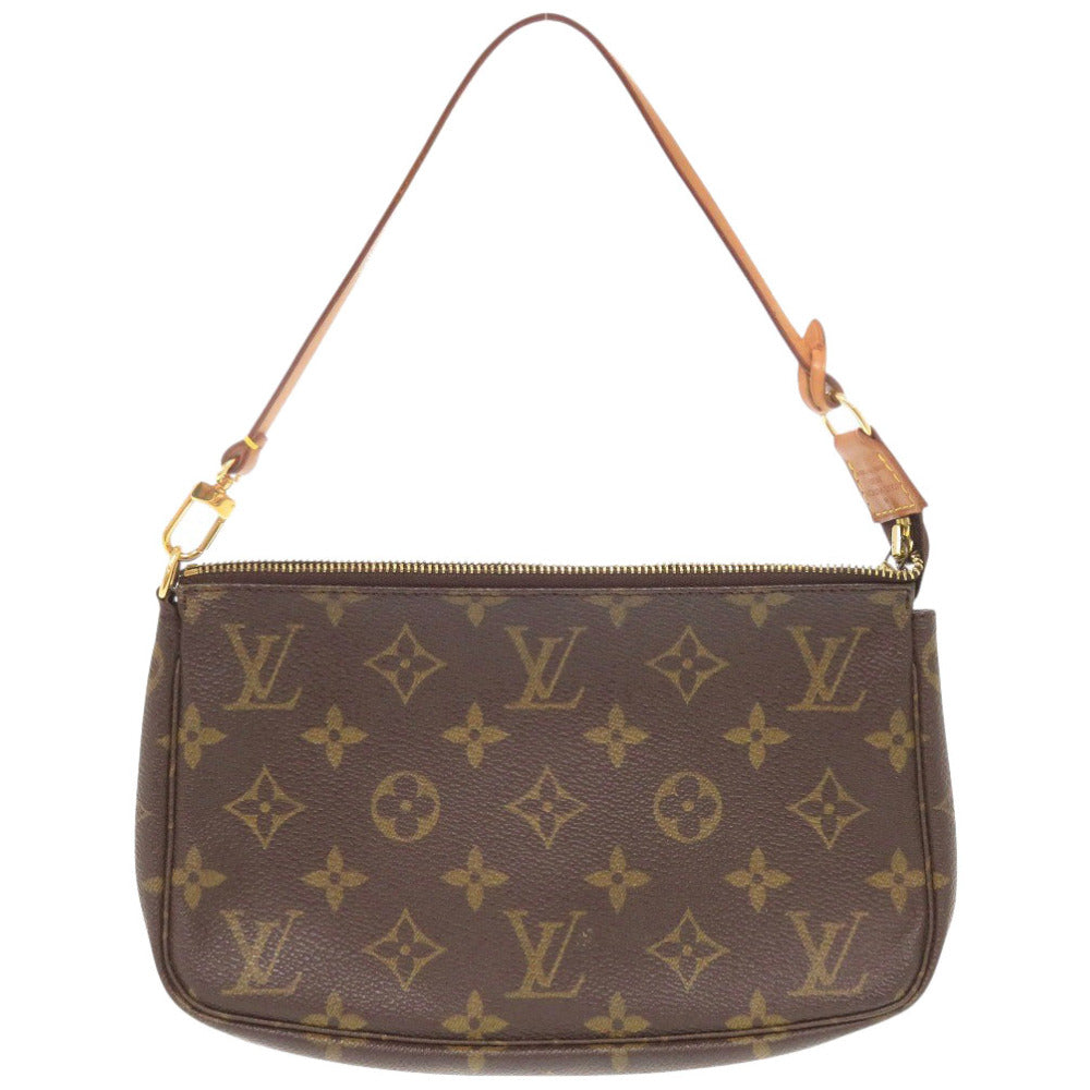 LOUIS VUITTON Pouch M51980 Monogram canvas Brown Monogram Pochette Accessoires