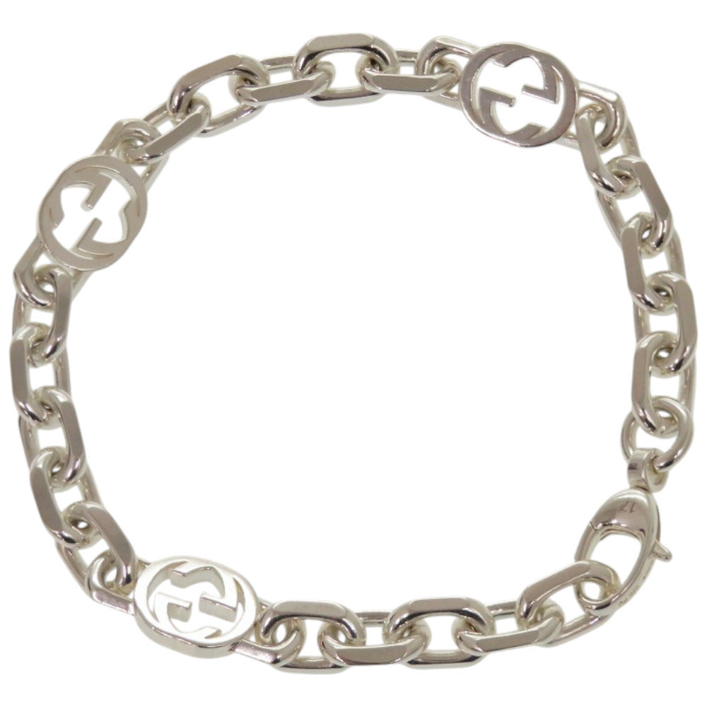 GUCCI bracelet Silver925 Silver Interlocking G 17
