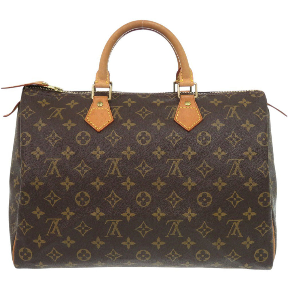 LOUIS VUITTON Handbag M41524 Monogram canvas Brown Monogram Speedy 35