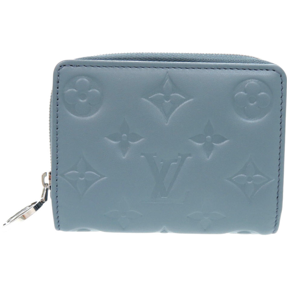 LOUIS VUITTON Bifold Wallet M81709 leather Lamb leather Monogram Portefeuille Lou