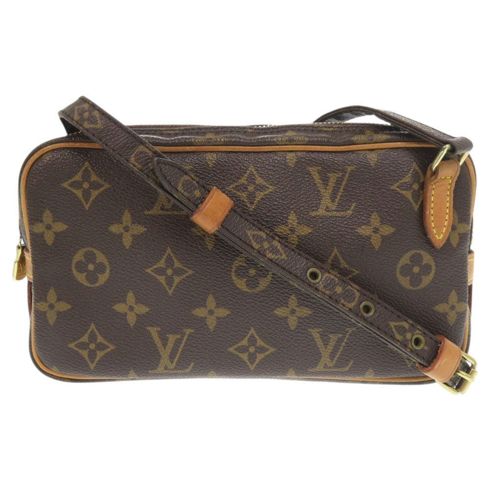 LOUIS VUITTON Shoulder Bag M51828 Monogram canvas Brown Monogram Marley Bandouliere