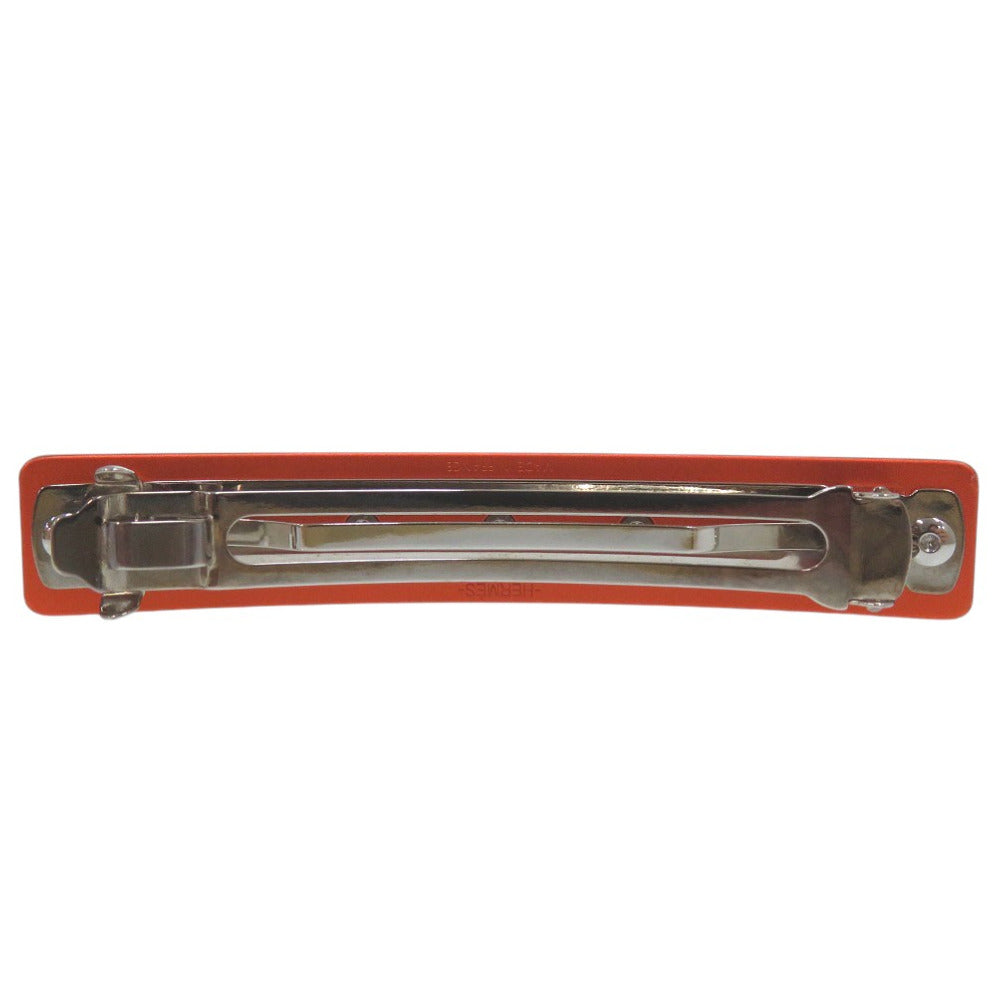 HERMES Valletta Aluminum Orange Caprice Meador