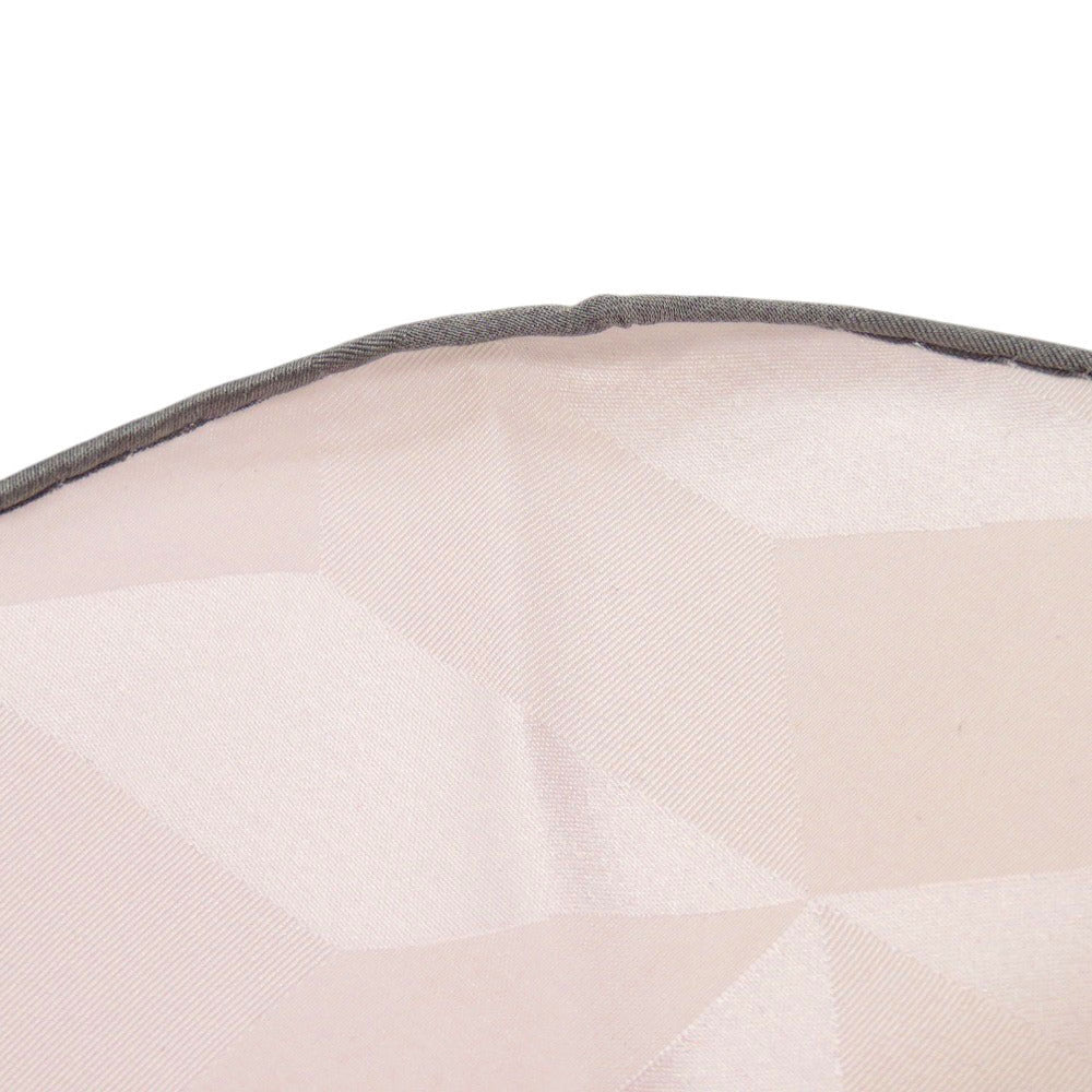 HERMES scarf silk pink Losange