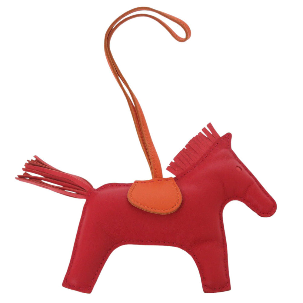 HERMES key ring Anyo Miro Rouge indians Rodeo MM charm