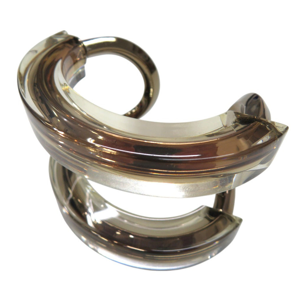 GUCCI Bangle metal gold clear Women