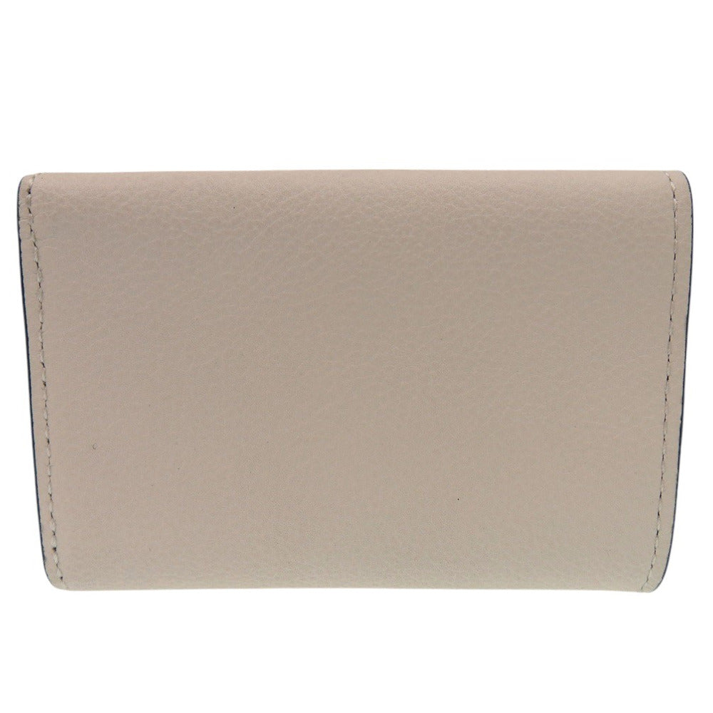 LOUIS VUITTON Tri-fold wallet M80984 leather black LV Logo Compact Wallet Mini Wallet Portefeuille Rock Mini Women
