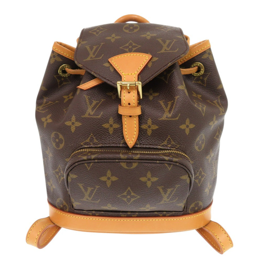 LOUIS VUITTON Backpack M51137 Monogram canvas Brown Monogram Mini Montsouris