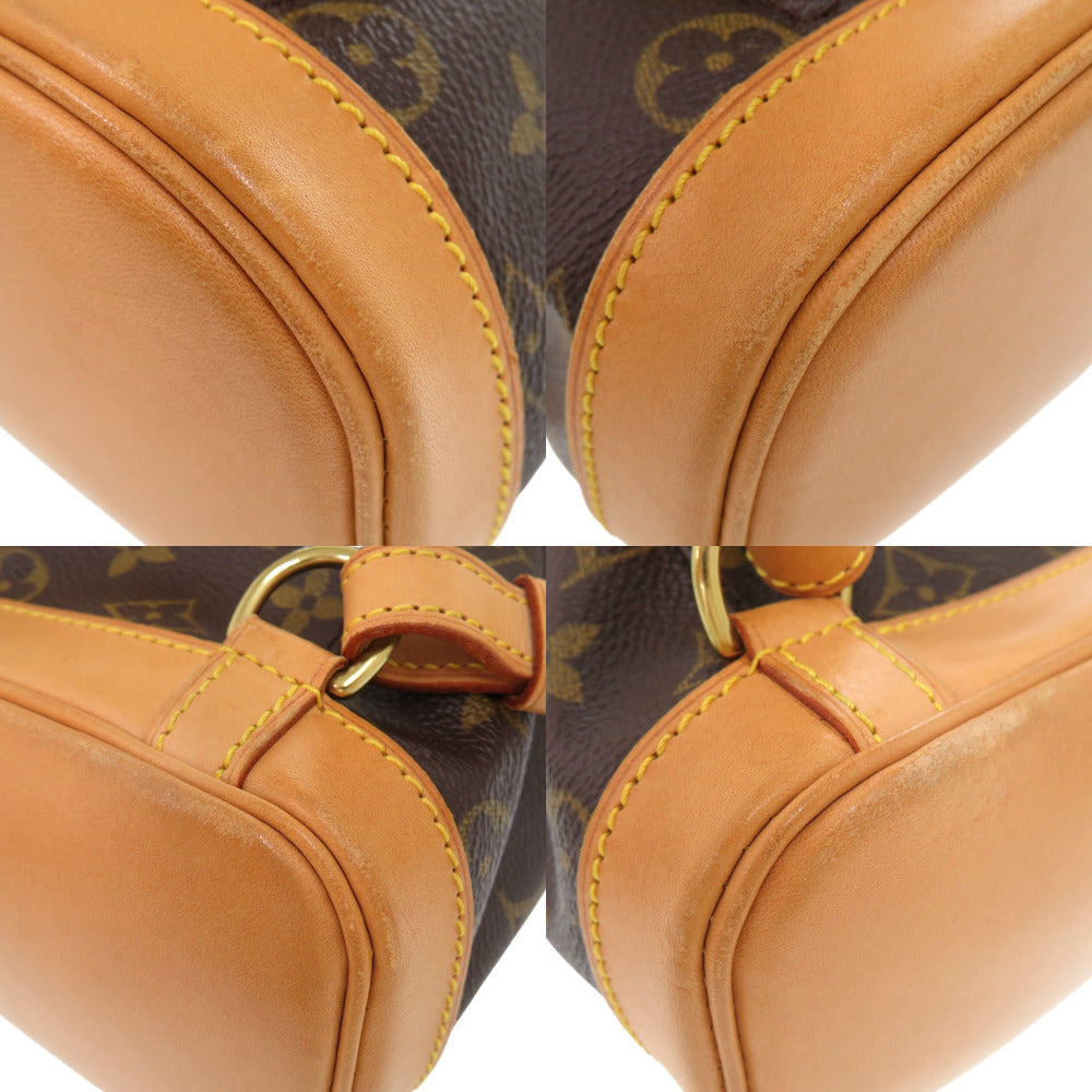 LOUIS VUITTON Backpack M51137 Monogram canvas Brown Monogram Mini Montsouris