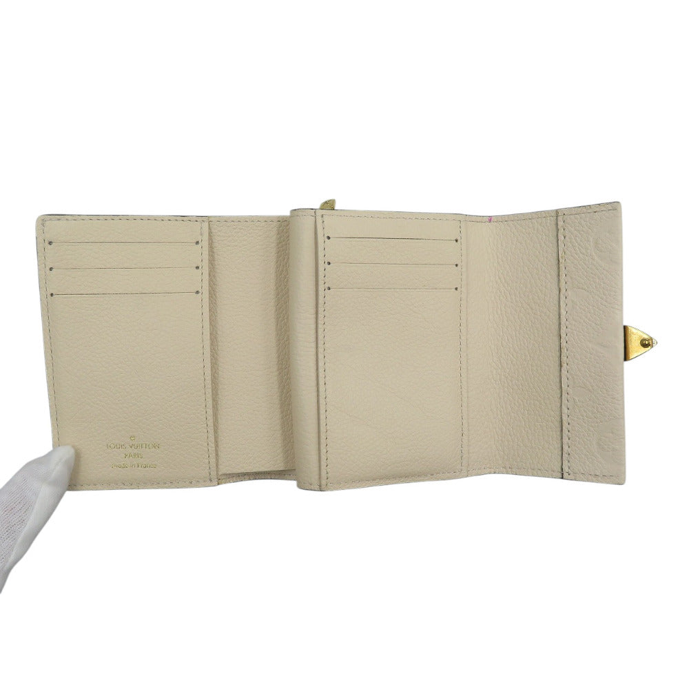 LOUIS VUITTON Tri-fold wallet M81071 Monogram Ann Platt claim Monogram Unplant Portefeuille MÃ©tis