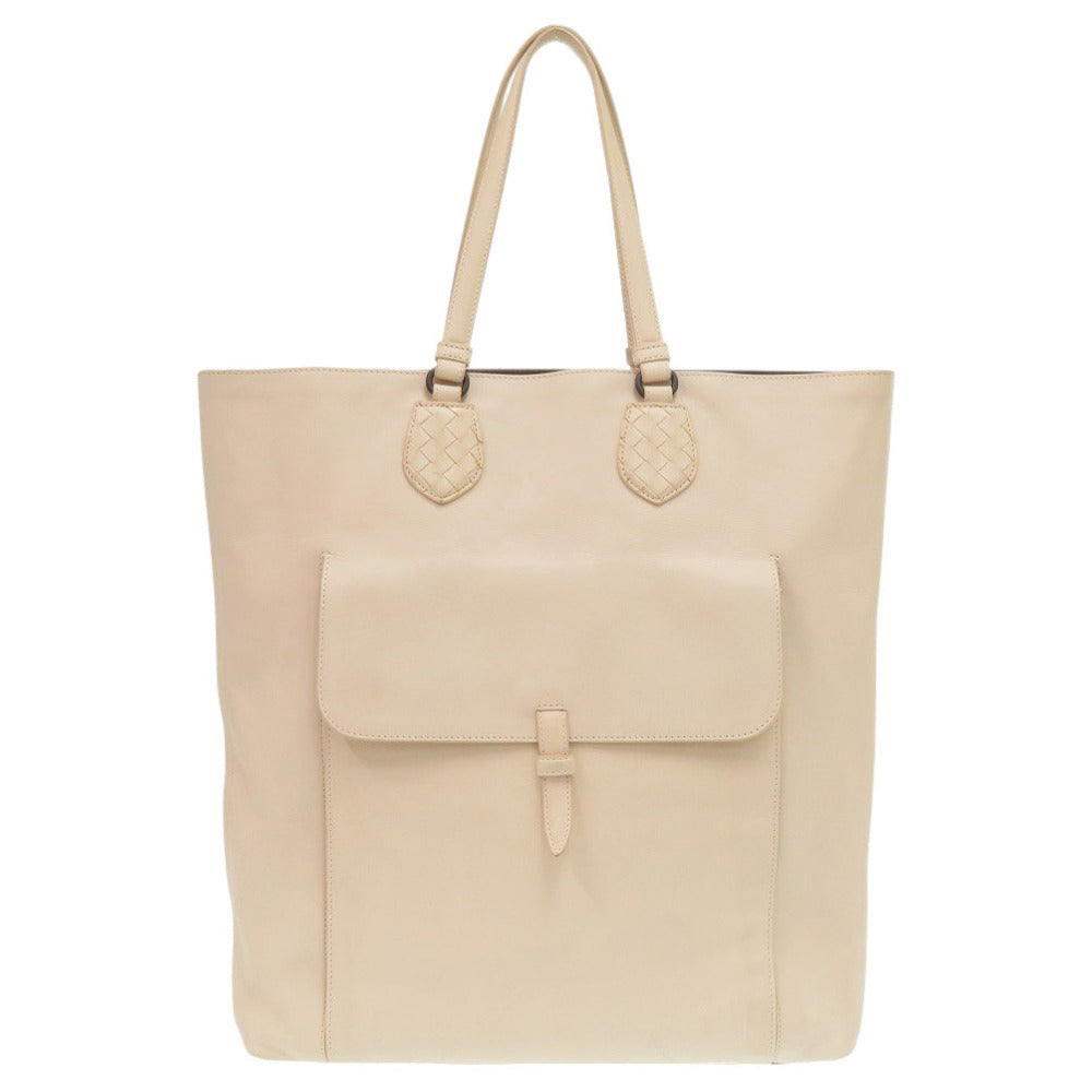 BOTTEGAVENETA Tote Bag leather Light pink INTRECCIATO Women