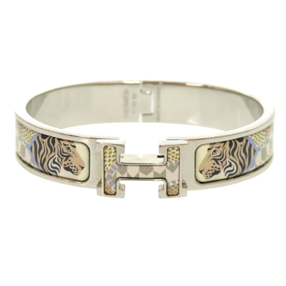 HERMES Bangle metal Ivory clicH Lantern Balloon Roundel