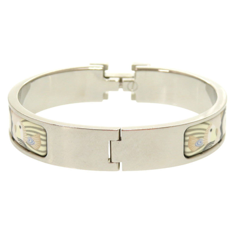 HERMES Bangle metal Ivory clicH Lantern Balloon Roundel