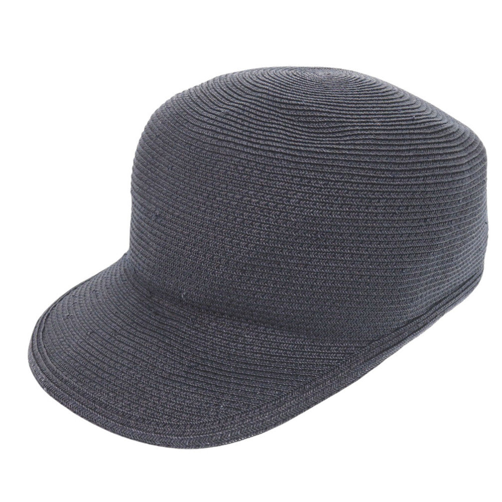 HERMES Other hats Paper, Polyester Navy cap Emma Women 58