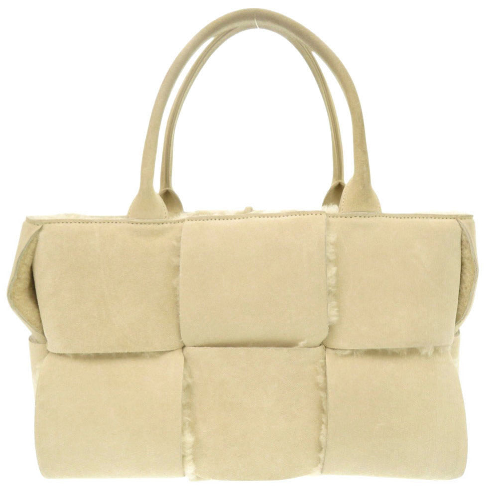 BOTTEGAVENETA Handbag Suede beige The Arco Tote