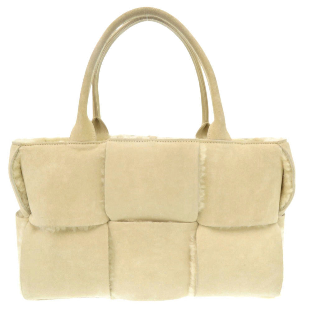 BOTTEGAVENETA Handbag Suede beige The Arco Tote