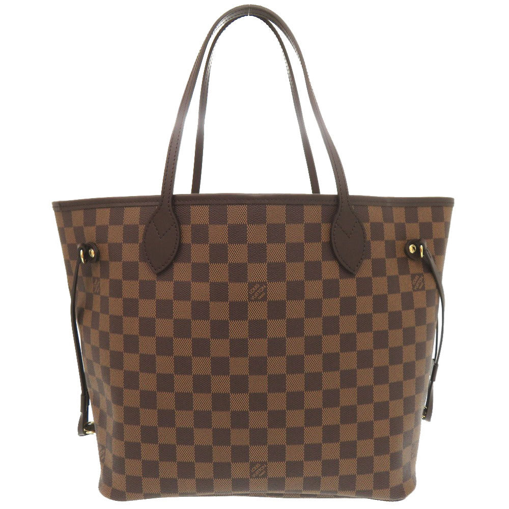 LOUIS VUITTON Tote Bag N40598 Damier Azur Canvas Rose valerine Damier New Neverfull MM Women
