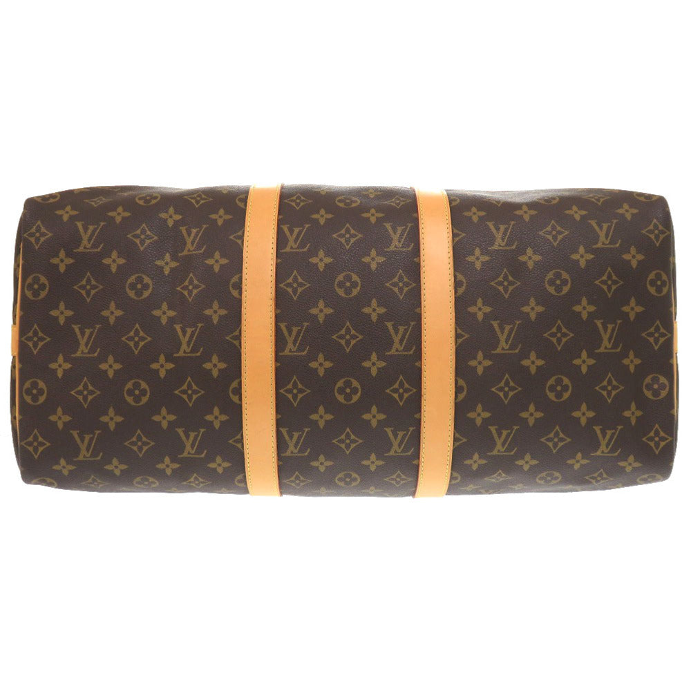 LOUIS VUITTON Boston Duffel bag M41416 Monogram canvas Brown Monogram Keepall bandouliere50