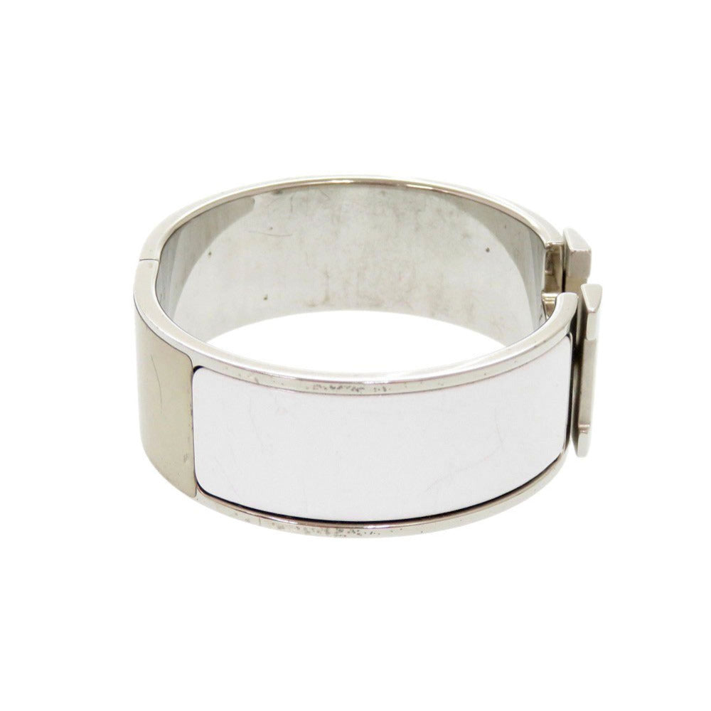 HERMES bracelet metal white clicclacGM