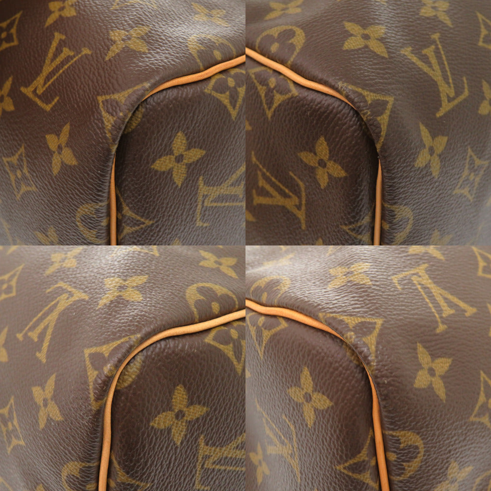 LOUIS VUITTON Boston Duffel bag M41414 Monogram canvas Brown Monogram Keepall bandouliere55 mens