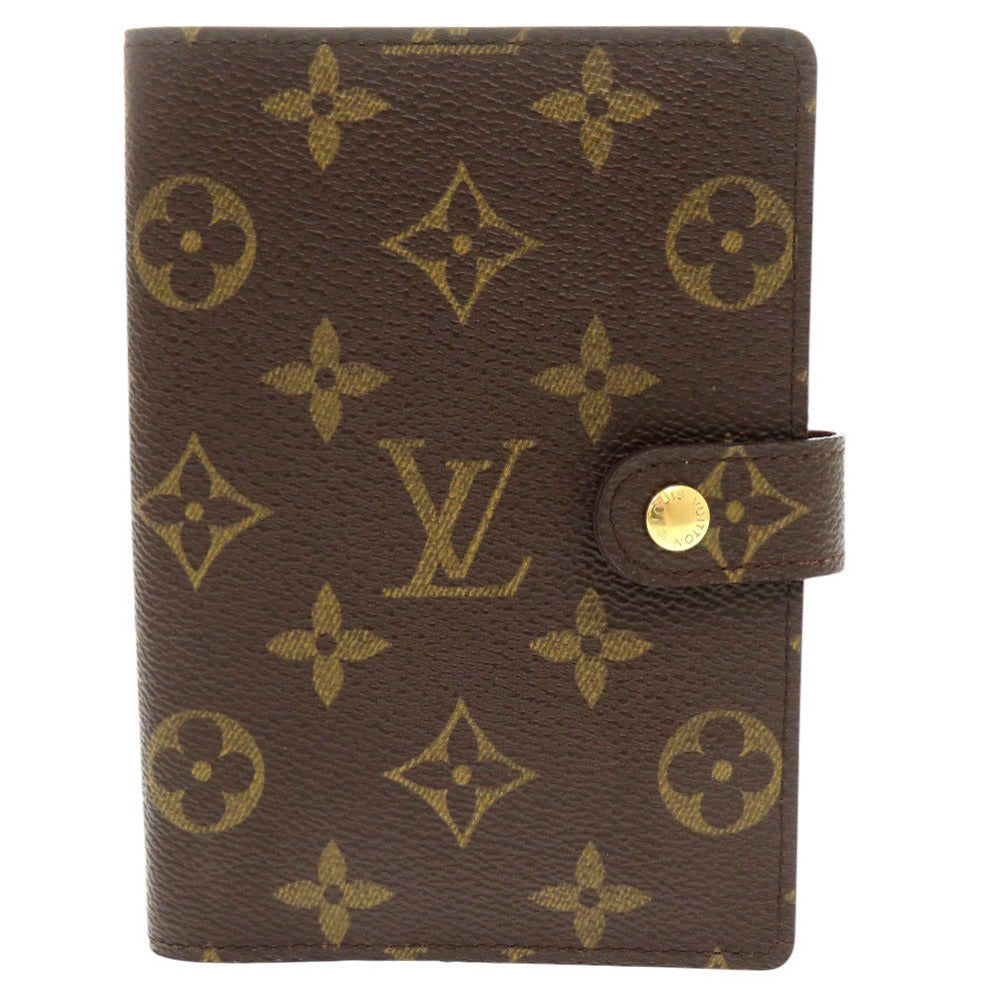 LOUIS VUITTON Notebook cover R20005 Monogram canvas Brown Monogram Agenda PM Women