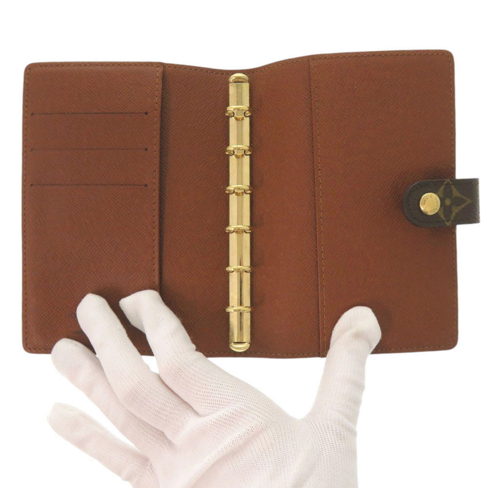LOUIS VUITTON Notebook cover R20005 Monogram canvas Brown Monogram Agenda PM Women