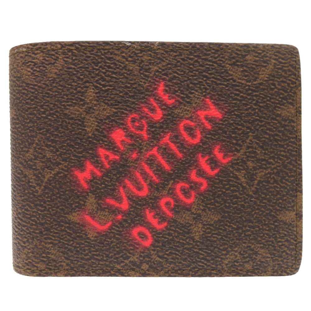 LOUIS VUITTON Bifold Wallet M11716 Monogram canvas Brown Portefeuille Multripru