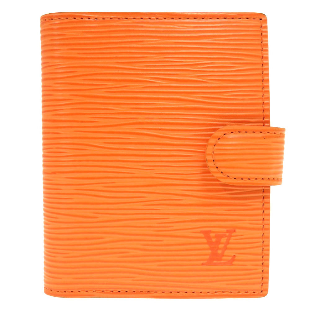 LOUIS VUITTON Notebook cover R2007H Epi Leather Mandarin Epi Agenda Mini Women