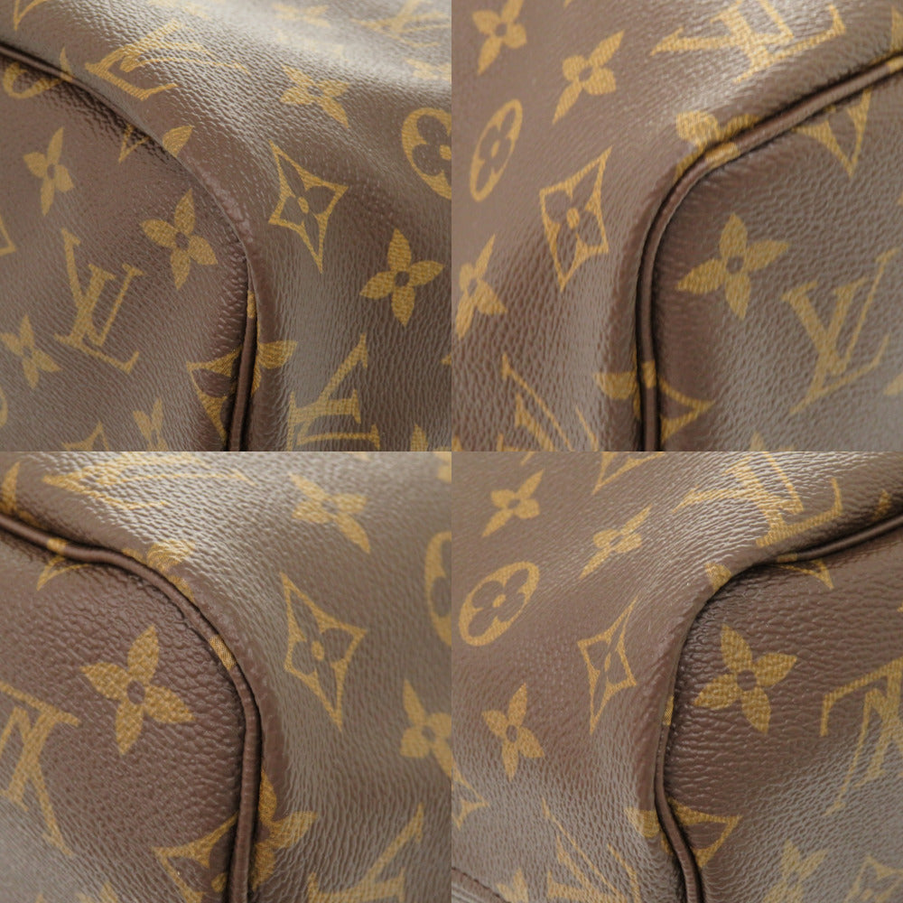 LOUIS VUITTON Tote Bag M46975 Monogram canvas Brown Monogram New Neverfull MM Women