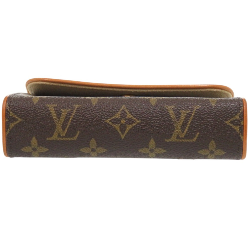 LOUIS VUITTON Waist bag M51855 Monogram canvas Brown Monogram Pochette Florentine Women