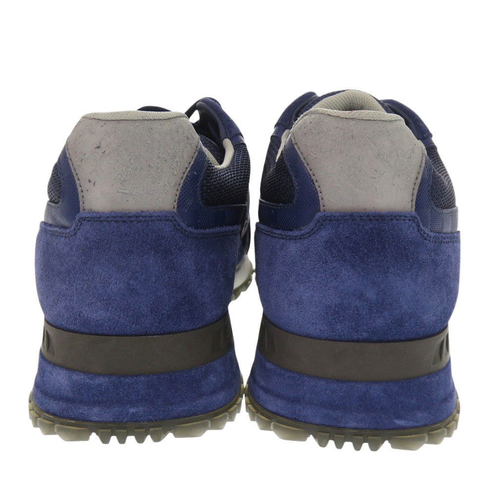 LOUIS VUITTON sneakers Suede blue Runaway Line Damier Infinie mens 5 1/2