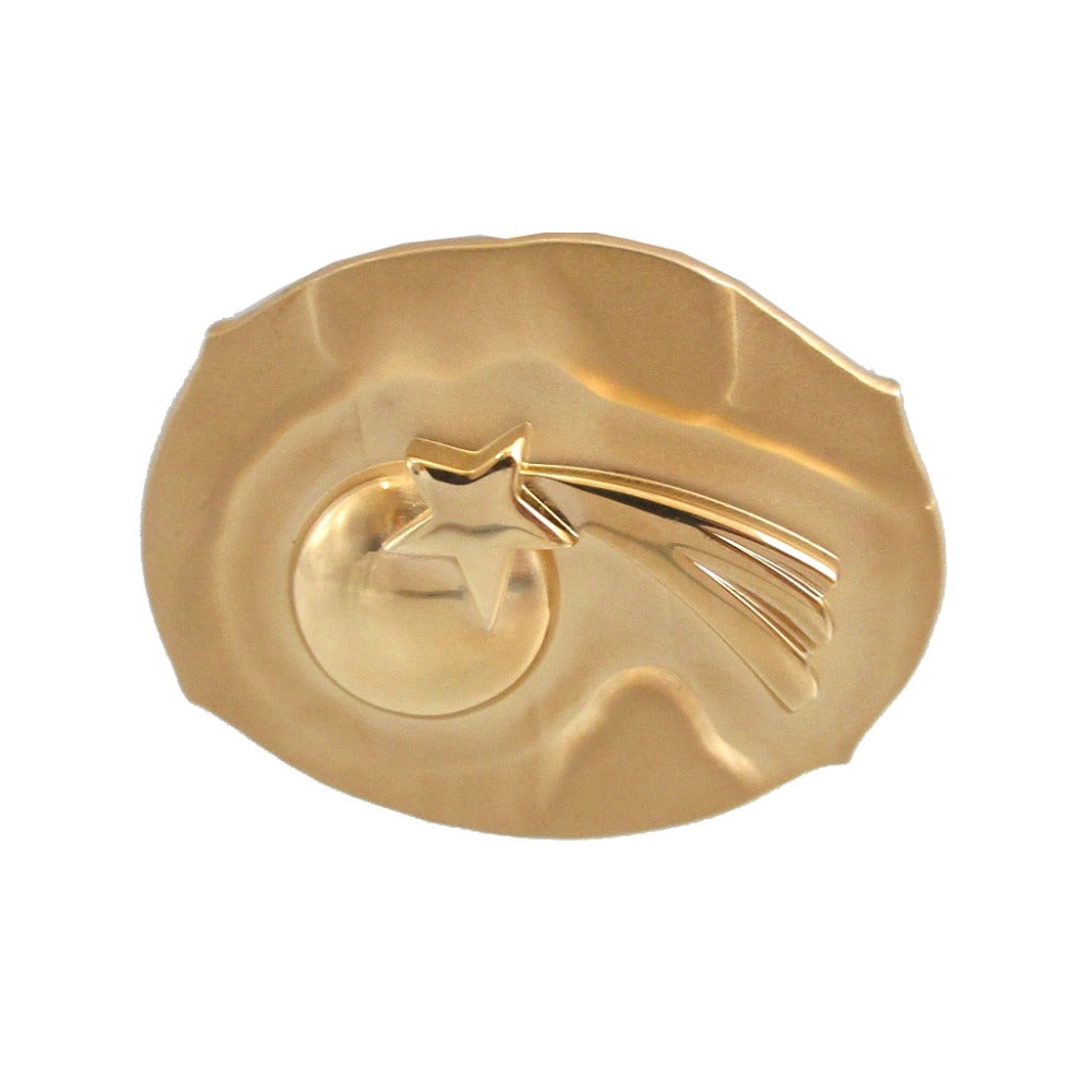 HERMES Other accessories metal gold Belt Buckle Shooting Star Women