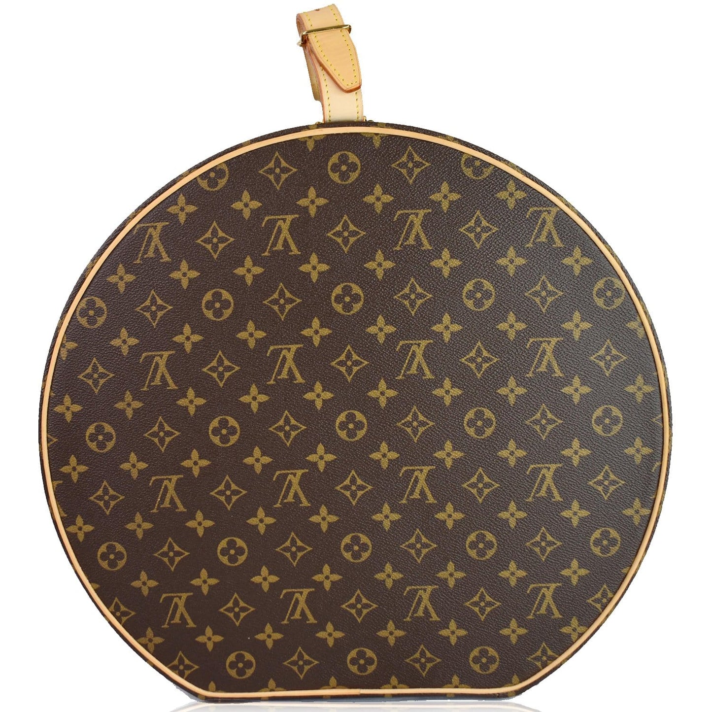LOUIS VUITTON Hat Box 40 Monogram Canvas Travel Bag Brown