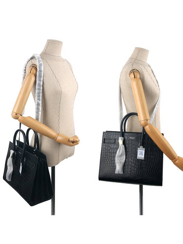 Luxury Saint Laurent Trending 2025 Sac De Jour Leather Tote Bag Black