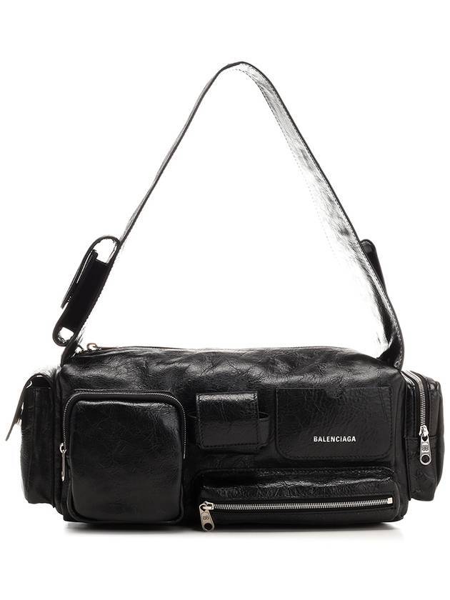 Luxury Balenciaga Trending 2025 Superbusy Small Sling Bag Black