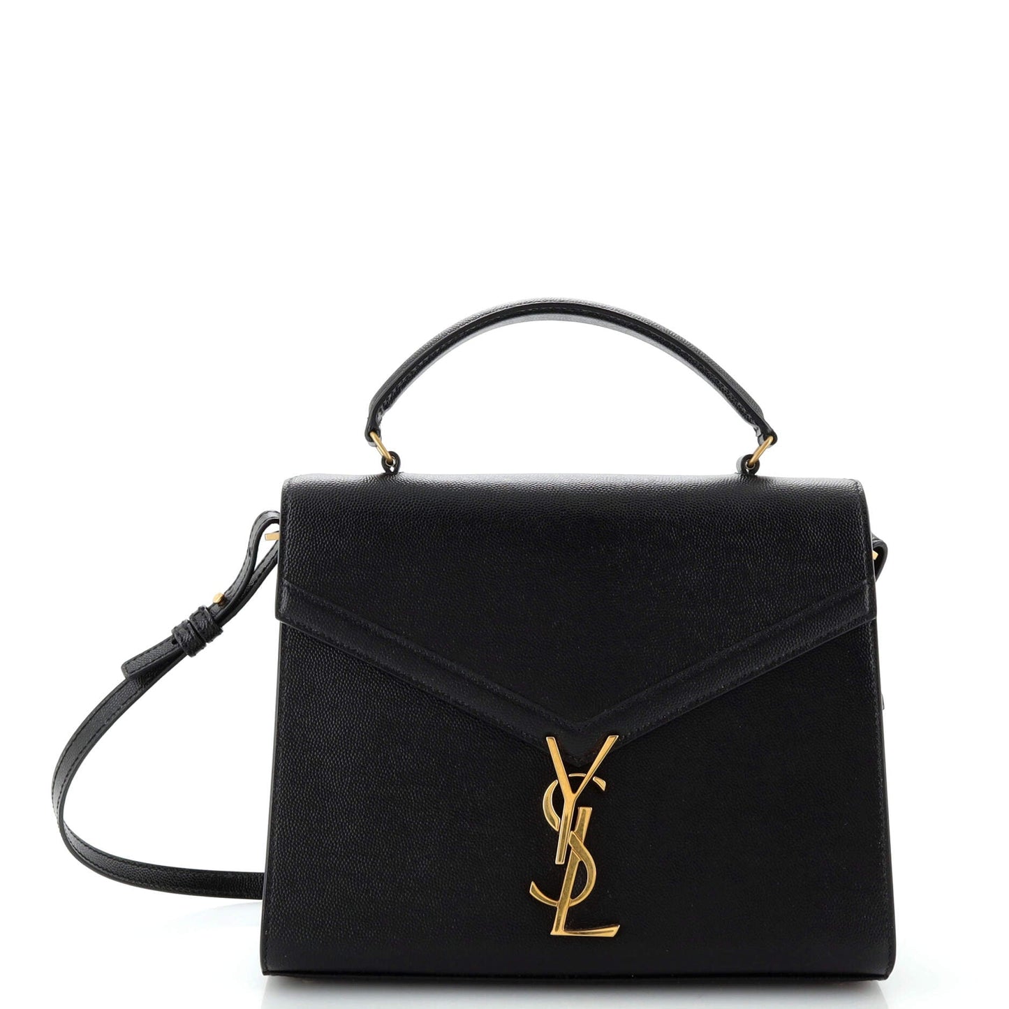 Luxury Saint Laurent Trending 2025 Cassandra Top Handle Bag Leather Medium