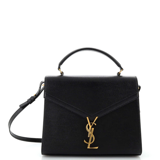 Luxury Saint Laurent Trending 2025 Cassandra Top Handle Bag Leather Medium