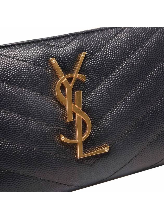 Luxury Saint Laurent Trending 2025 Women s caviar long wallet 358094