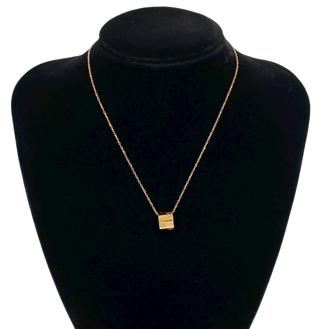 GUCCI Necklace K18 yellow gold gold GG Icon Necklace