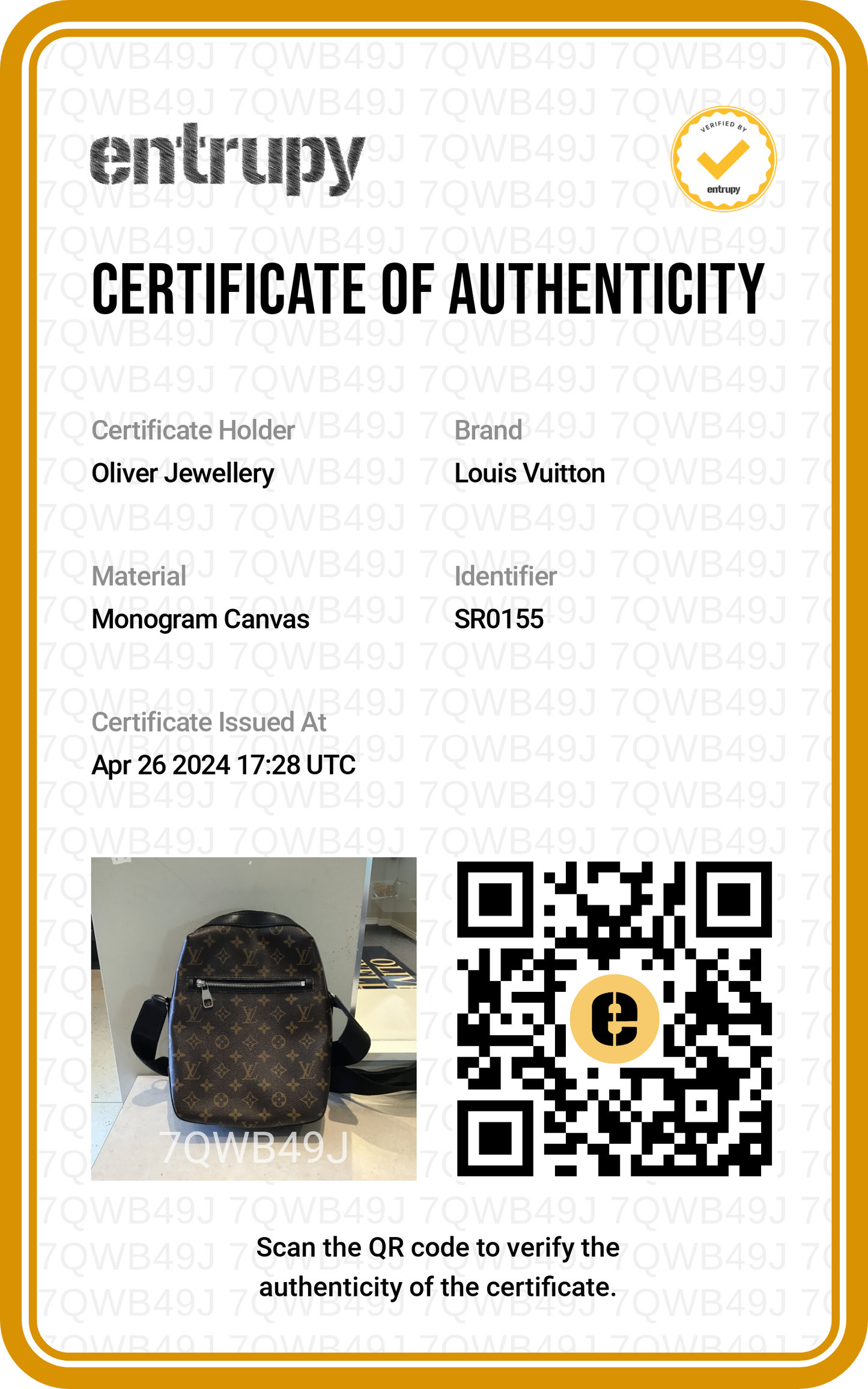 Louis Vuitton Monogram Macassar Torres