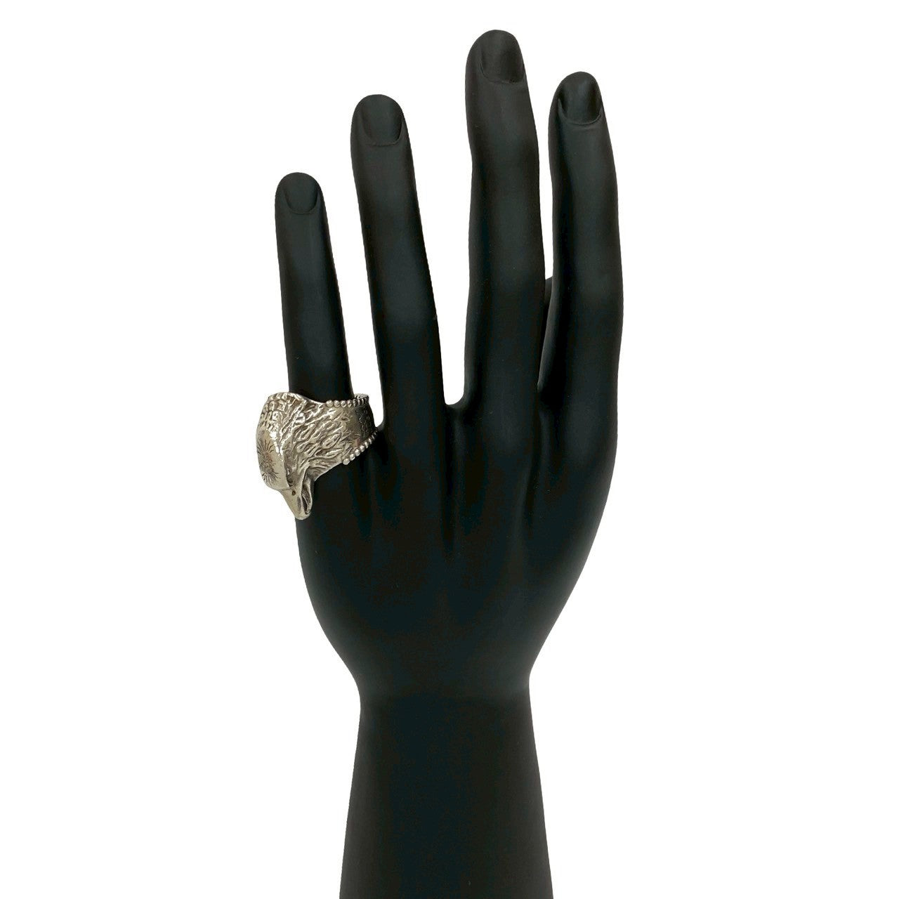 GUCCI Ring Silver925 Silver Anger Forest Eagle Head