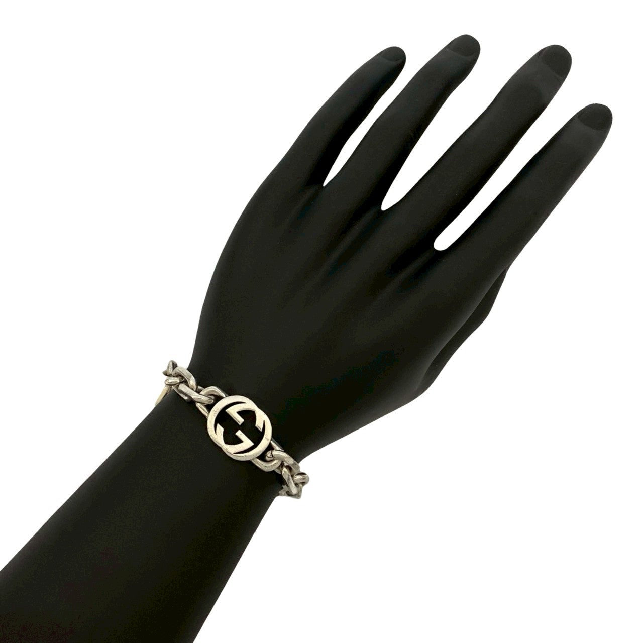GUCCI bracelet Silver925 Silver Interlocking G Bracelet