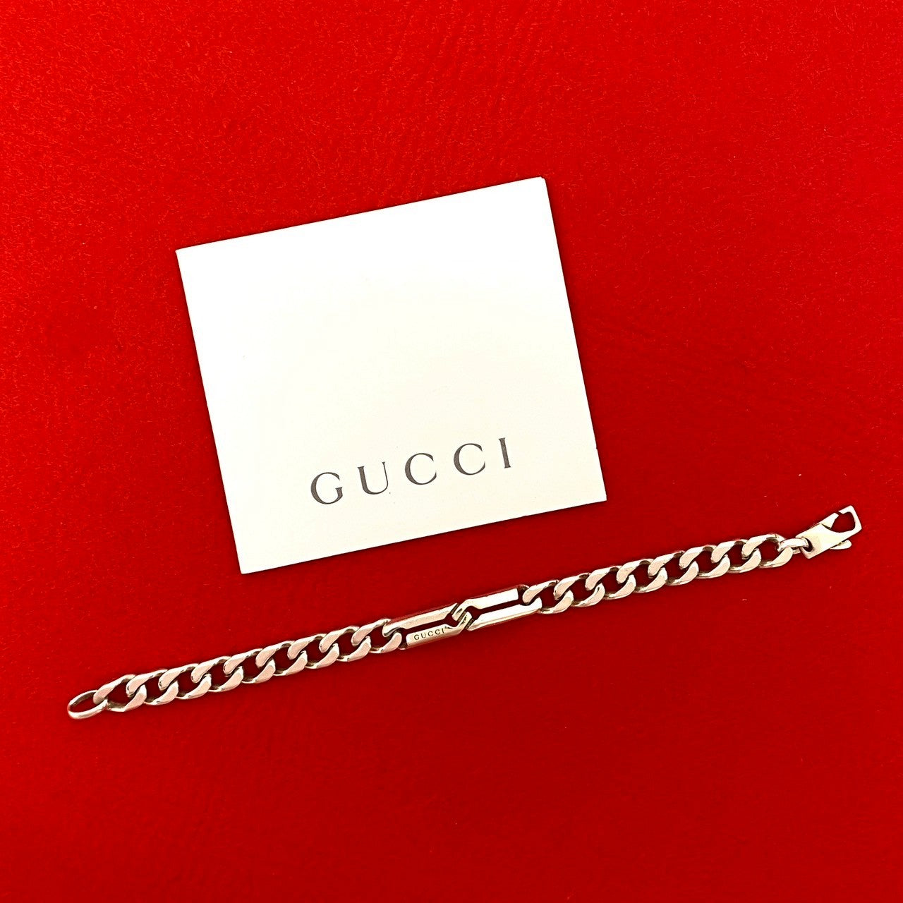 GUCCI bracelet Silver925 Silver Knot Infinity Bracelet