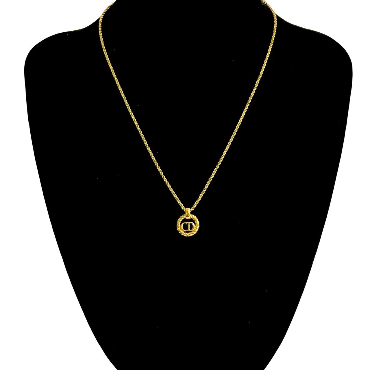 Dior Necklace Gold Plated gold